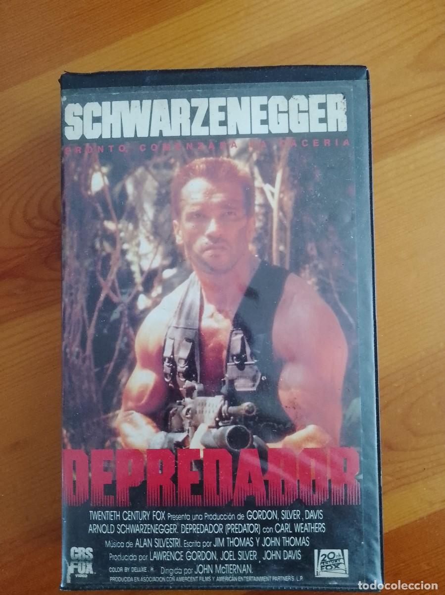 Cine: Depredador 1 edicion s&oacute;lo caratula de v&iacute;deo club