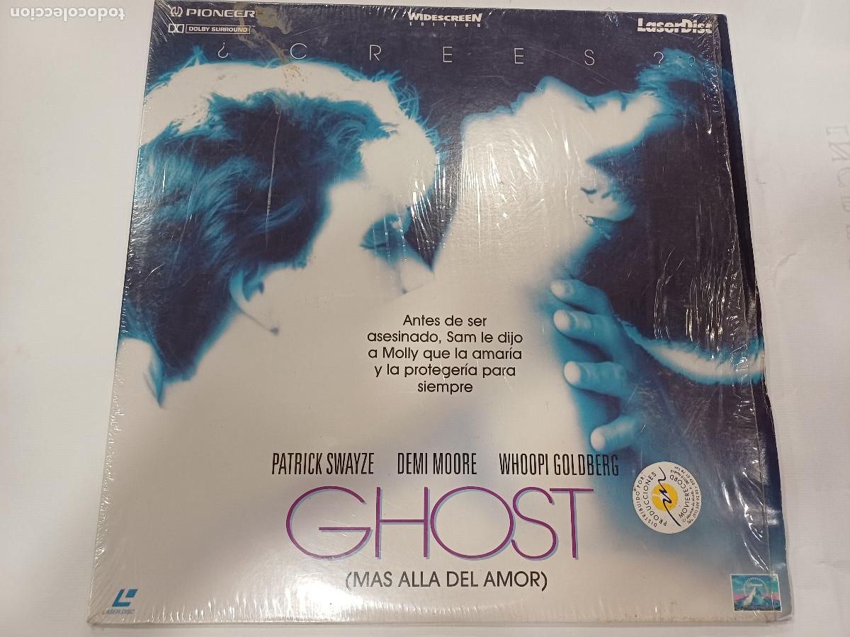 Cine: GHOST/PATRICK-DEMI MOORE/LASER DISC. - Foto 1