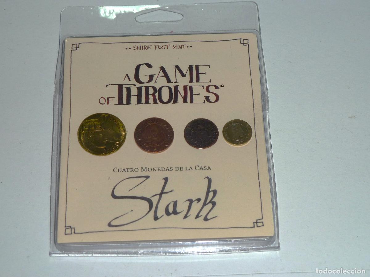 Cine: Monedas juego de tronos. Casa Stark, precintadas - Foto 2