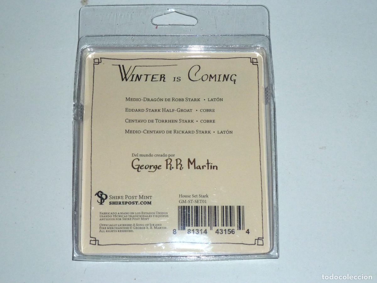 Cine: Monedas juego de tronos. Casa Stark, precintadas - Foto 7