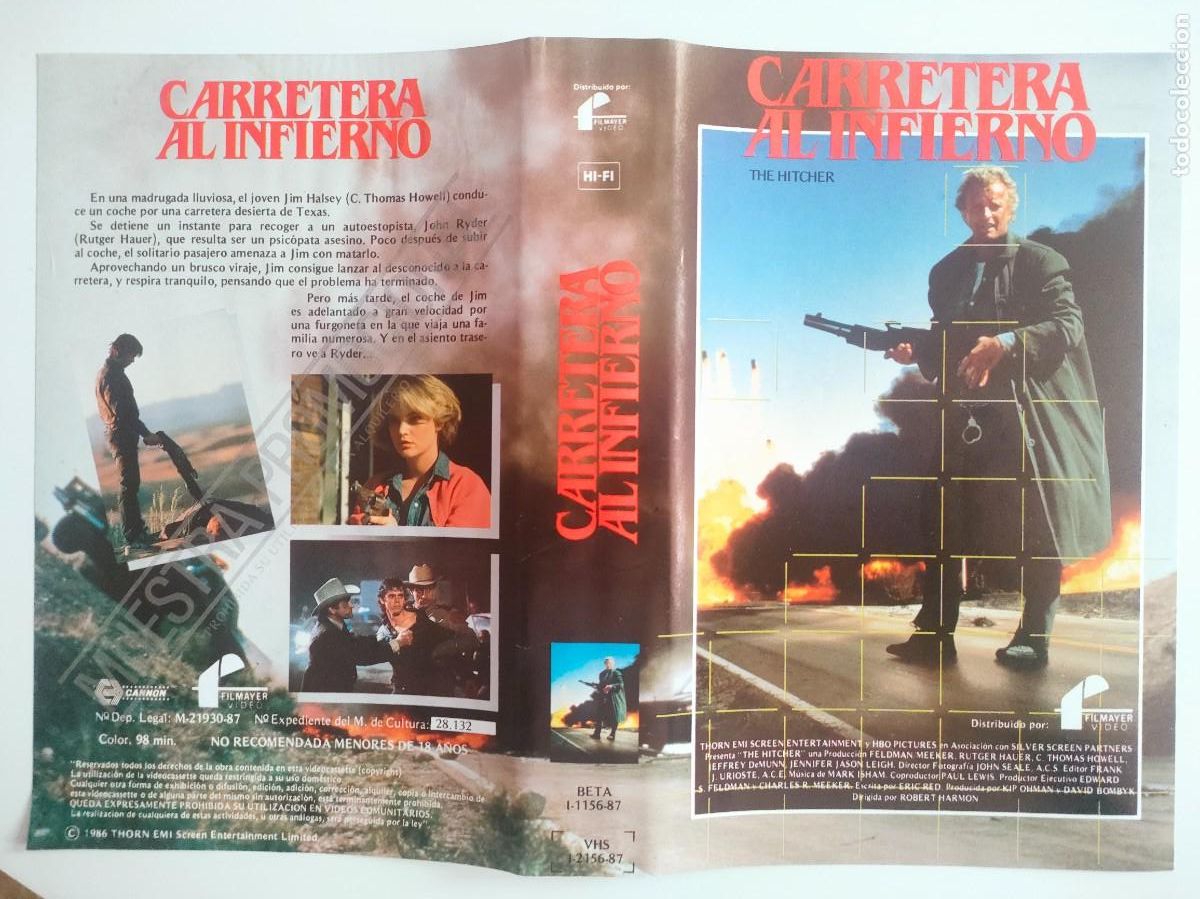 Cinema: CARATULA - CARRETERA AL INFIERNO FILMAYER PROMO
