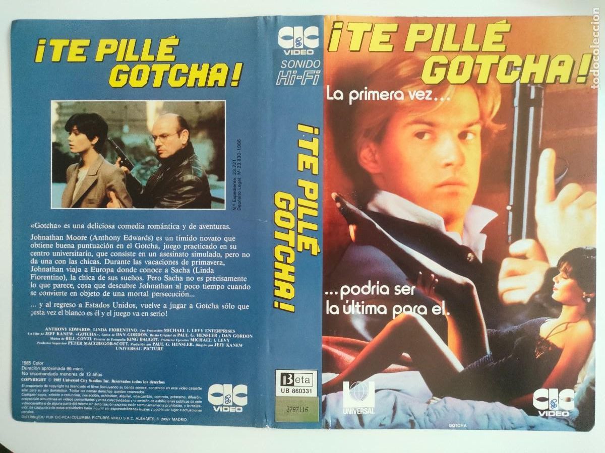 Cine: CARATULA - TE PILLE GOTCHA CIC BETA - Foto 1