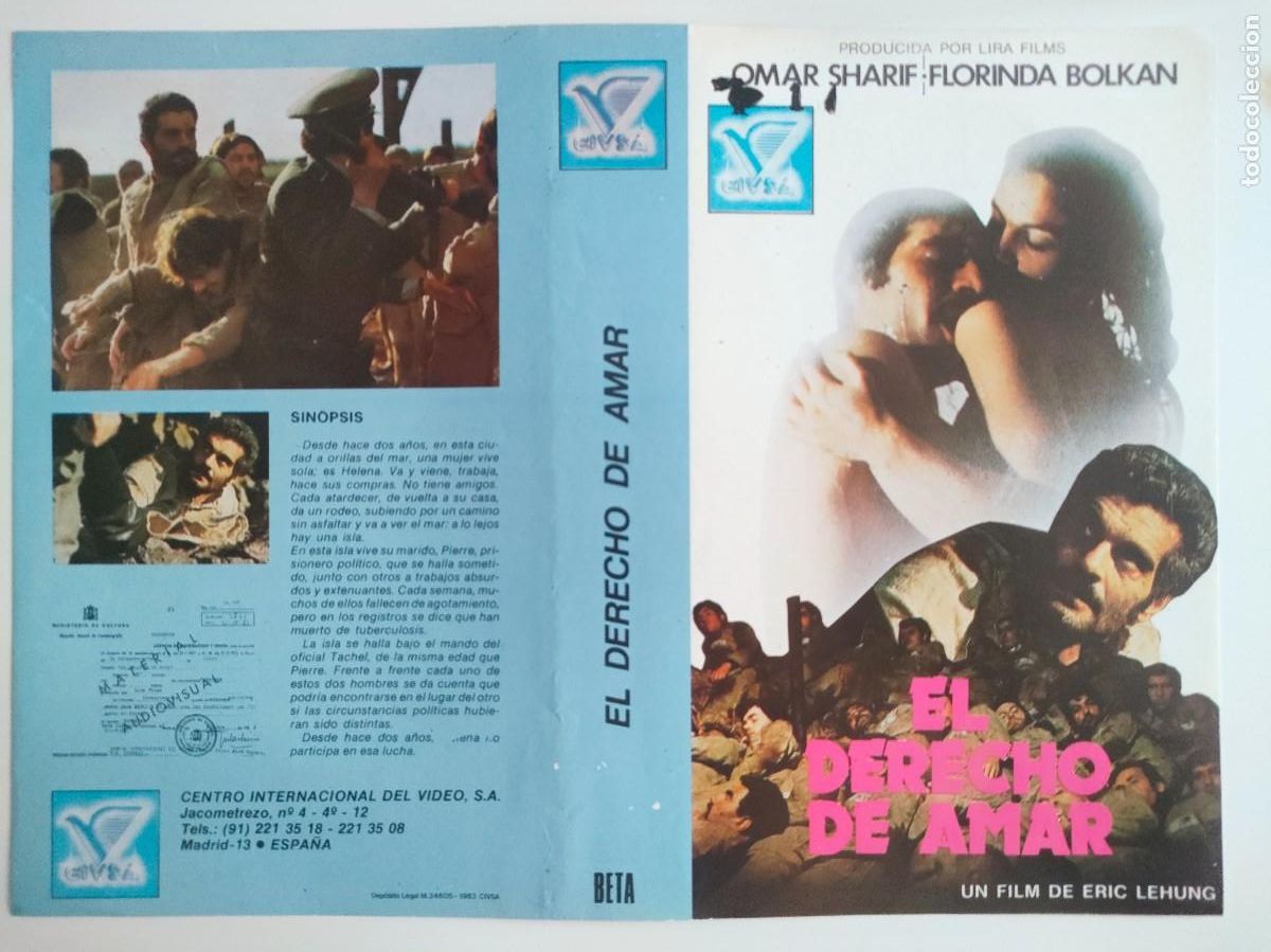Cine: CARATULA - EL DERECHO DE AMAR BETA - Foto 1