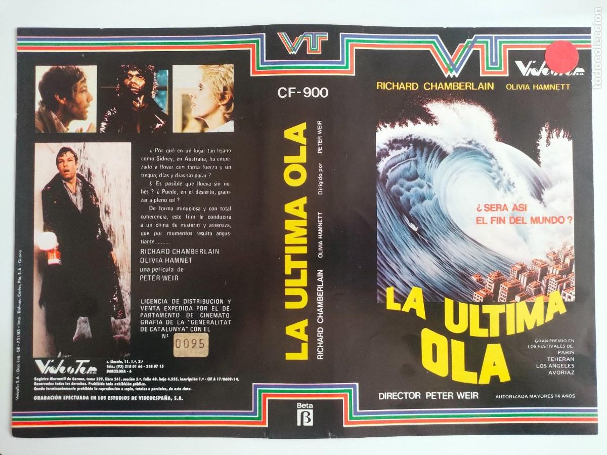 Cine: CARATULA - LA ULTIMA OLA VT BETA - Foto 1