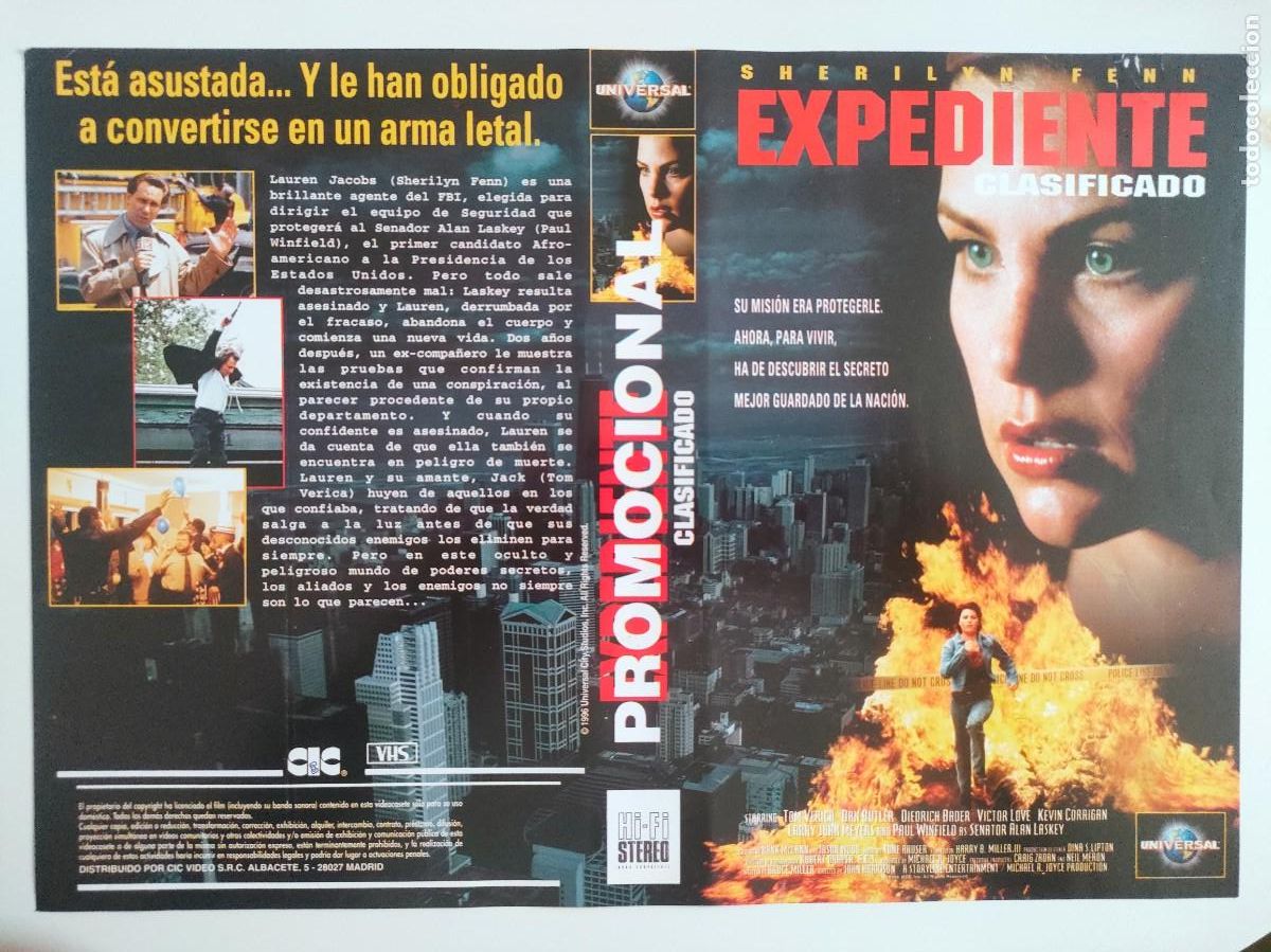 Cinema: SUBASTA DE CARATULAS - 47 EXPEDIENTE CLASIFICADO UNIVERSAL