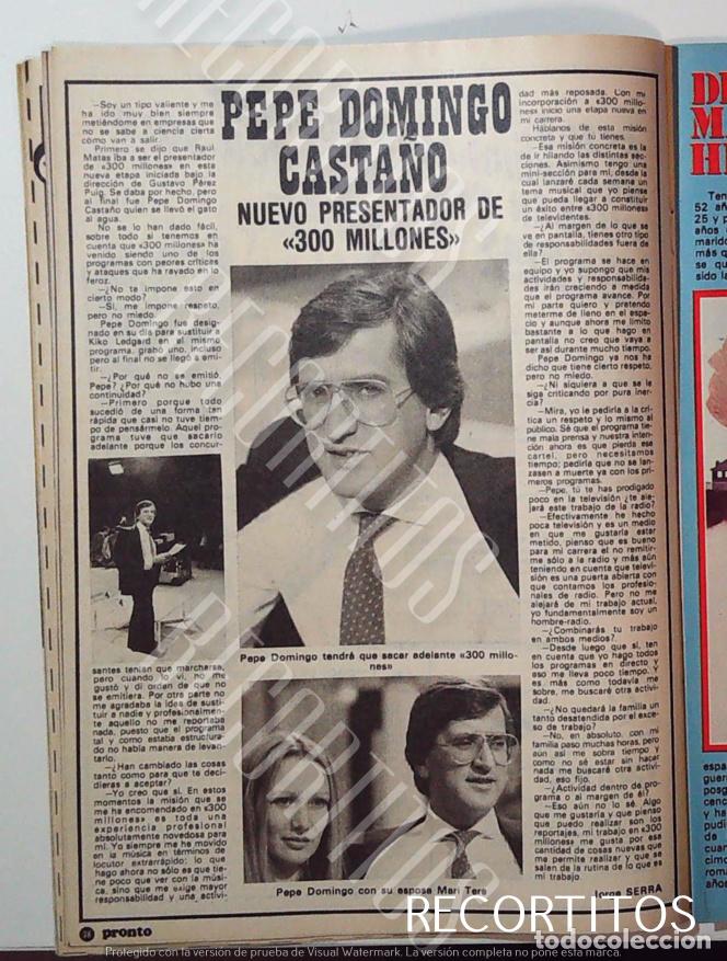 Cinema: PEPE DOMINGO CASTA&Ntilde;O 300 MILLONES
