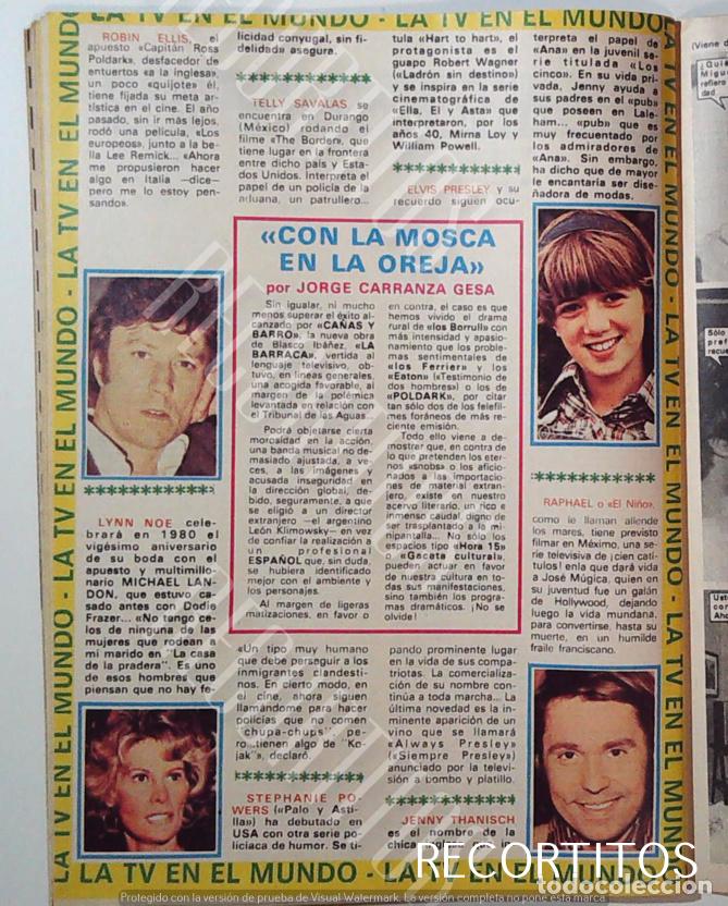 Cinema: ROBIN ELLIS POLDARK LYNN NOE MICHAEL LANDON RAPAHEL JENNY THANISCH