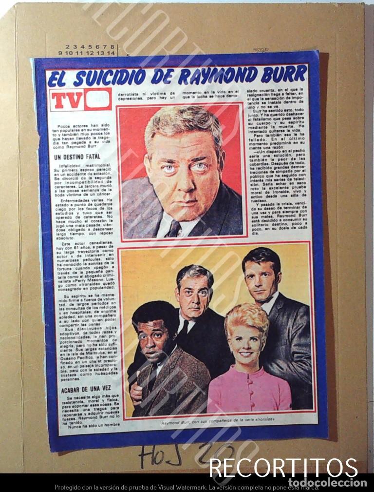 Cin&eacute;ma: RAYMOND BURR IRONSIDE PERRY MASON