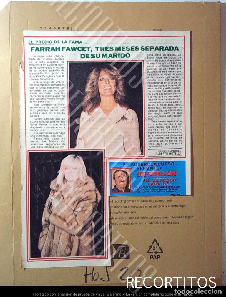 Cin&eacute;ma: Farrah fawcett los angeles de charlie ryan oneal