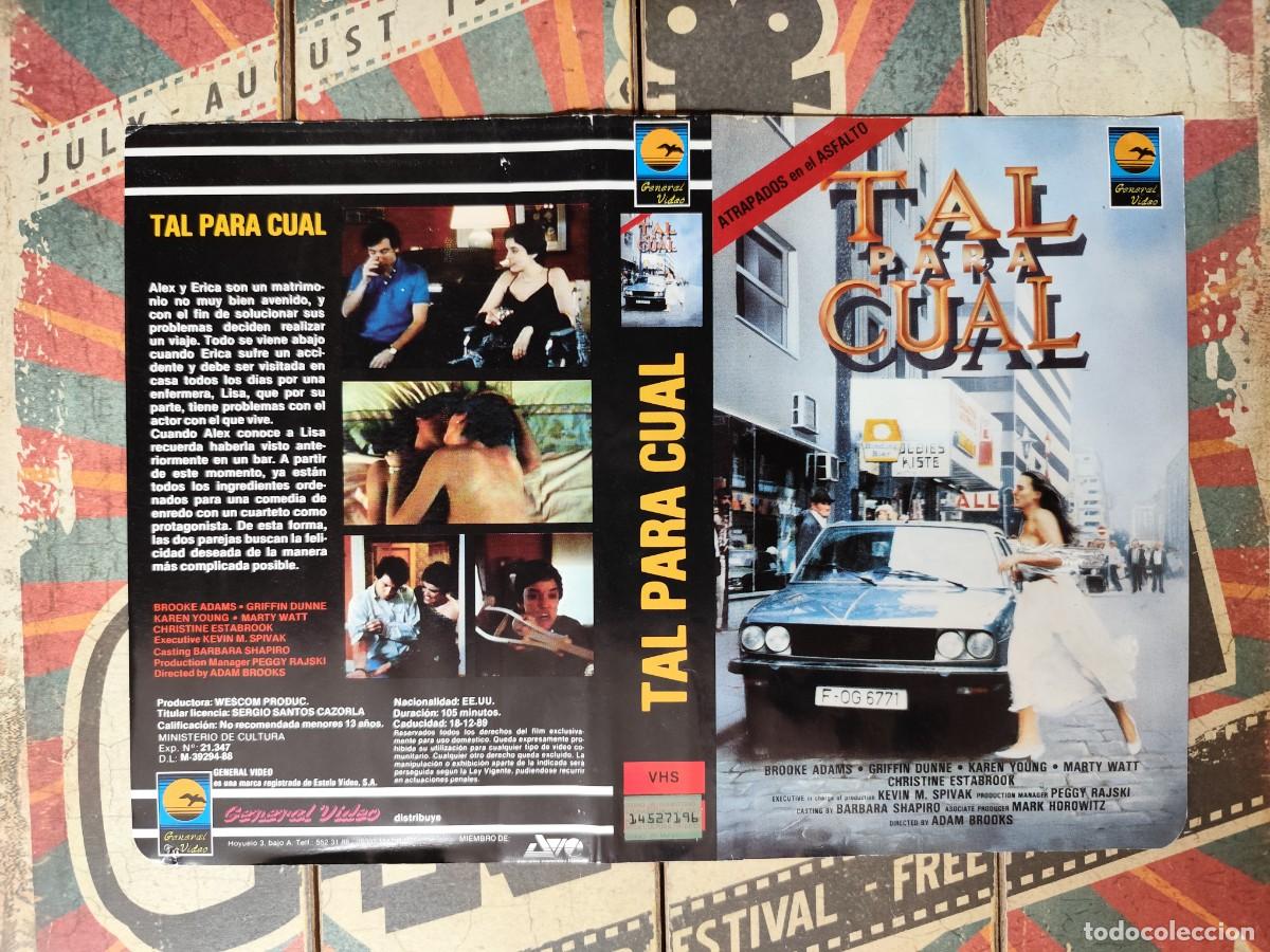 Cin&eacute;ma: Car&aacute;tula VHS Tal para cual