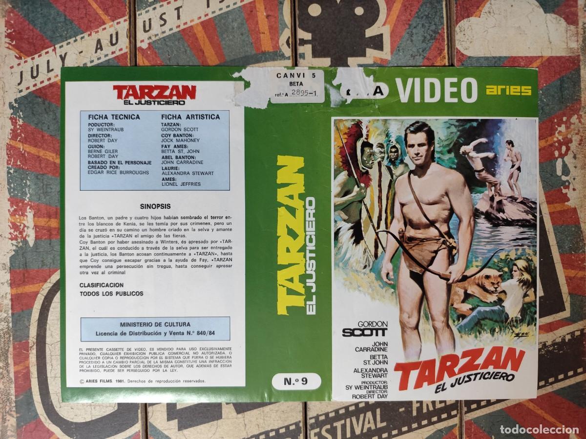 Cine: Car&aacute;tula Beta Tarzan el justiciero - Foto 1