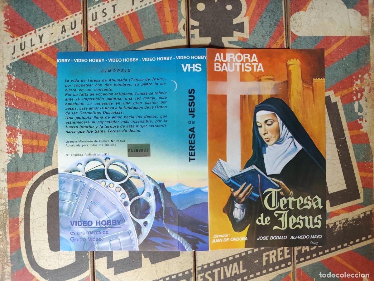 Cine: Car&aacute;tula VHS Teresa de Jes&uacute;s
