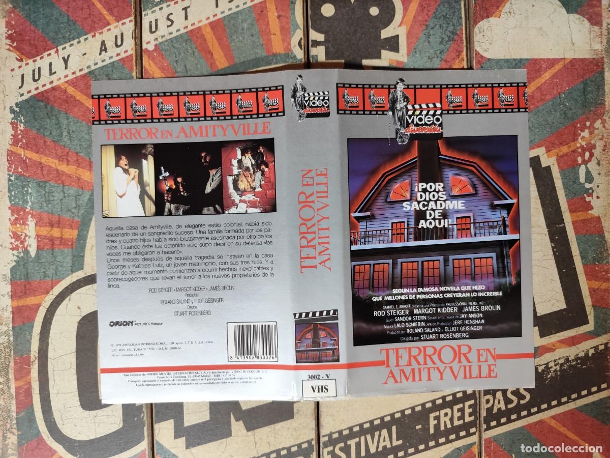 Cin&eacute;ma: Car&aacute;tula VHS Terror en Amityville
