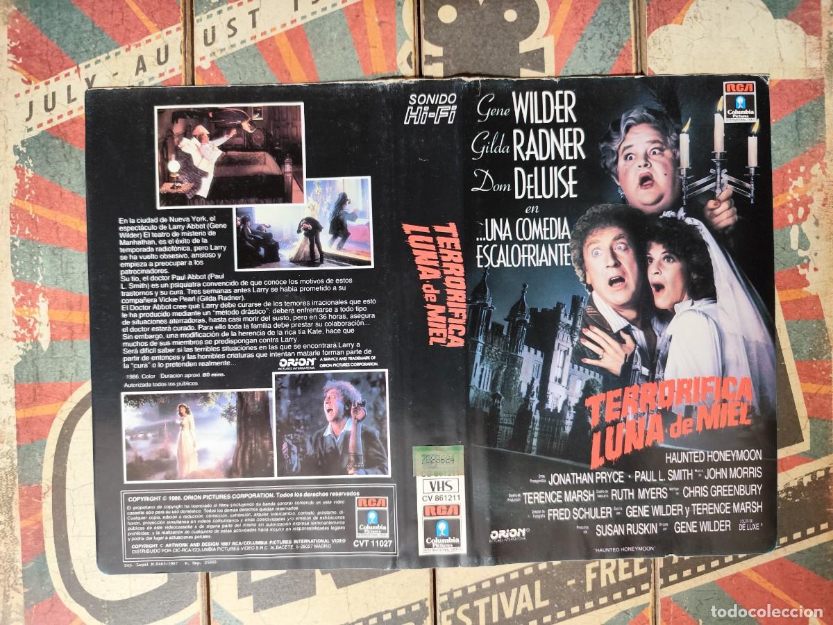 Cin&eacute;ma: Car&aacute;tula VHS Terror&iacute;fica luna de miel