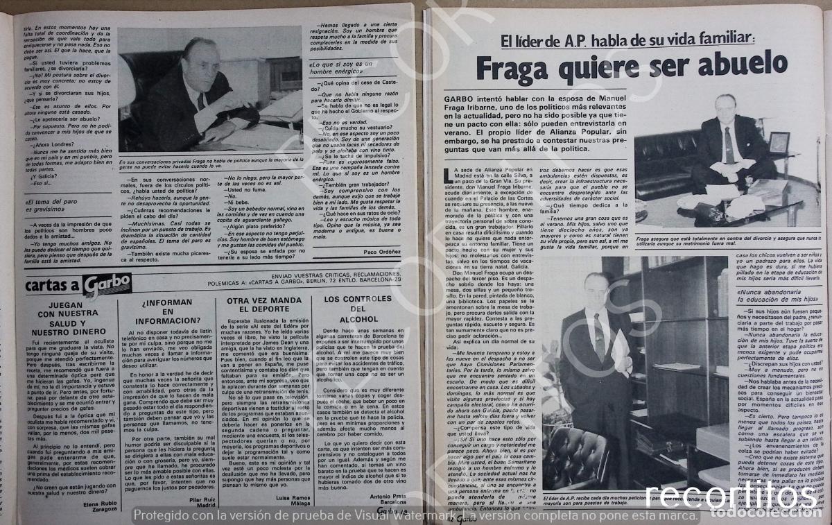 Cin&eacute;ma: manuel fraga IRIBARNE