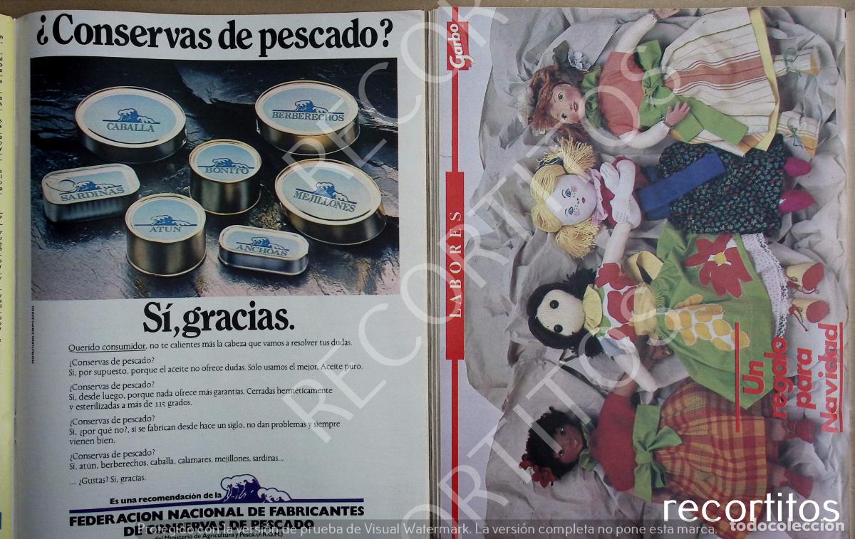 Cinema: CONSERVAS DE PESCADO FEDERACION NACIONAL DE FABRICANTES DE CONSERVAS DE PESCADO PUBLICIDAD