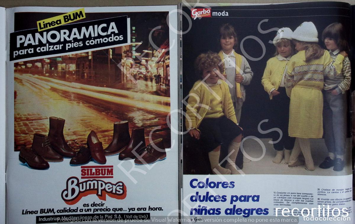 Cinema: BUMPERS SILBUM CALZADOS ANUNCIO PUBLICIDAD