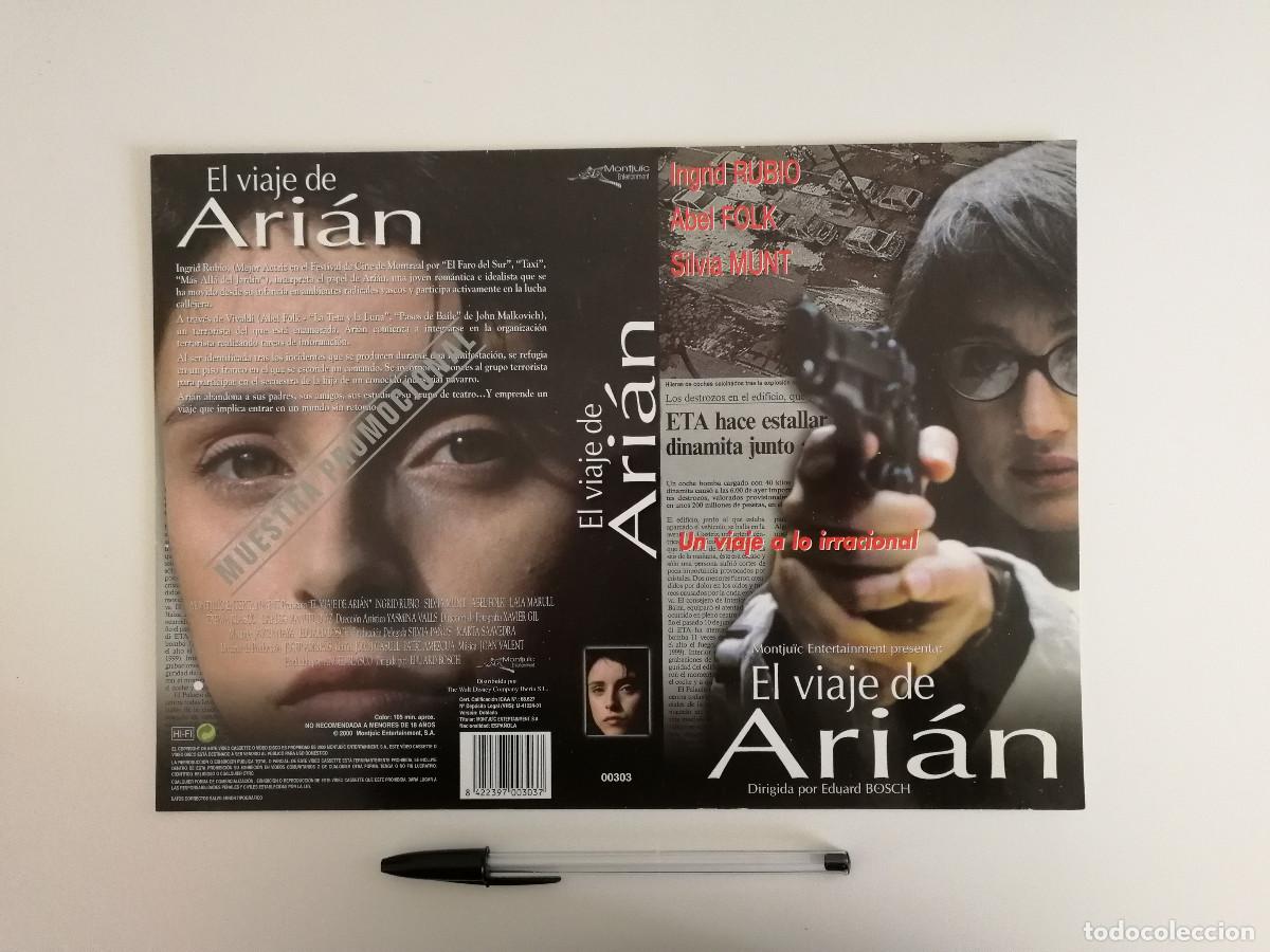 Cinema: CARATULA ORIGINAL -A4- EL VIAJE DE ARIAN - INGRID RUBIO - CINE ESPA&Ntilde;OL