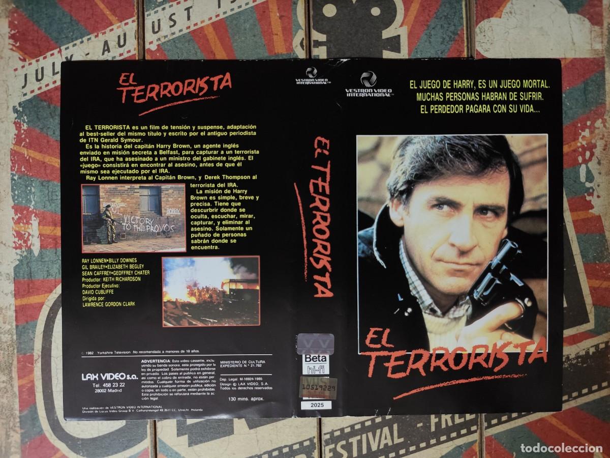 Cine: Car&aacute;tula Beta El terrorista - Foto 1