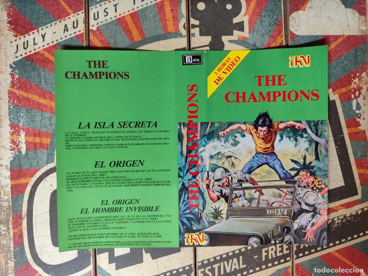 Cinema: Car&aacute;tula VHS The Champions