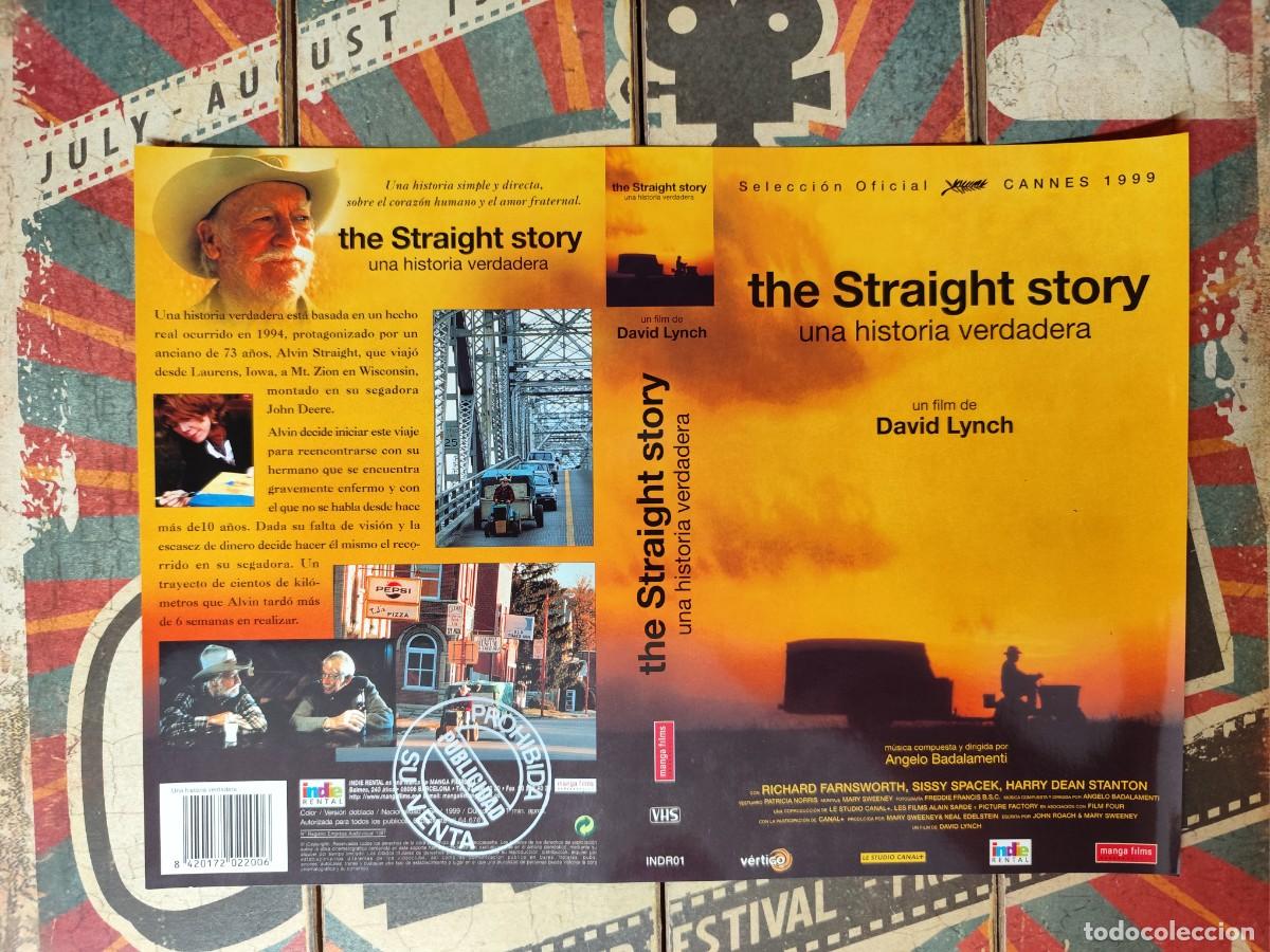 Cinema: Car&aacute;tula The straight story reversible