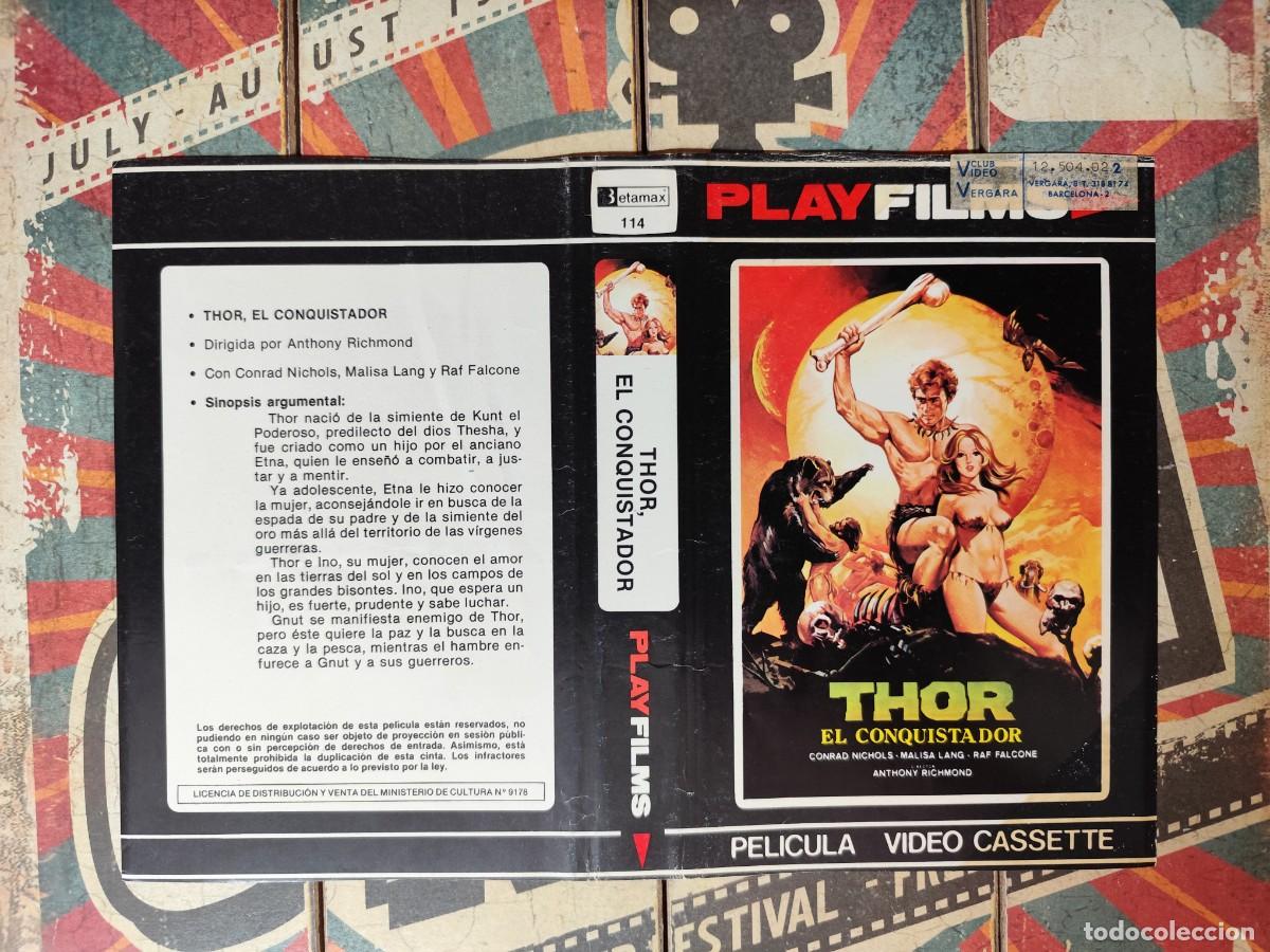 Cine: Car&aacute;tula Beta Thor el conquistador - Foto 1