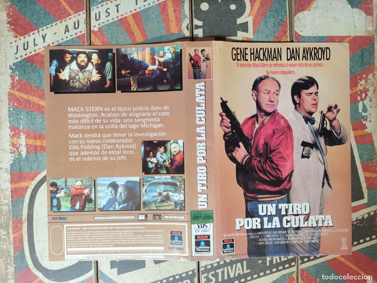 Cinema: Car&aacute;tula VHS Un tiro por la culata