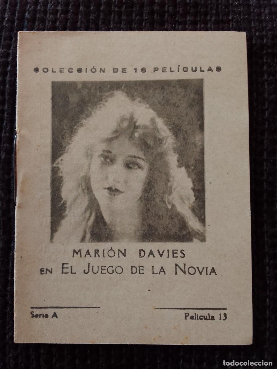 Cinema: LIBRITO. EL JUEGO DE LA NOVIA. SERIE A. PELICULA 13. DEPURATIVO WOKEYER. J.FERRE PIE.
