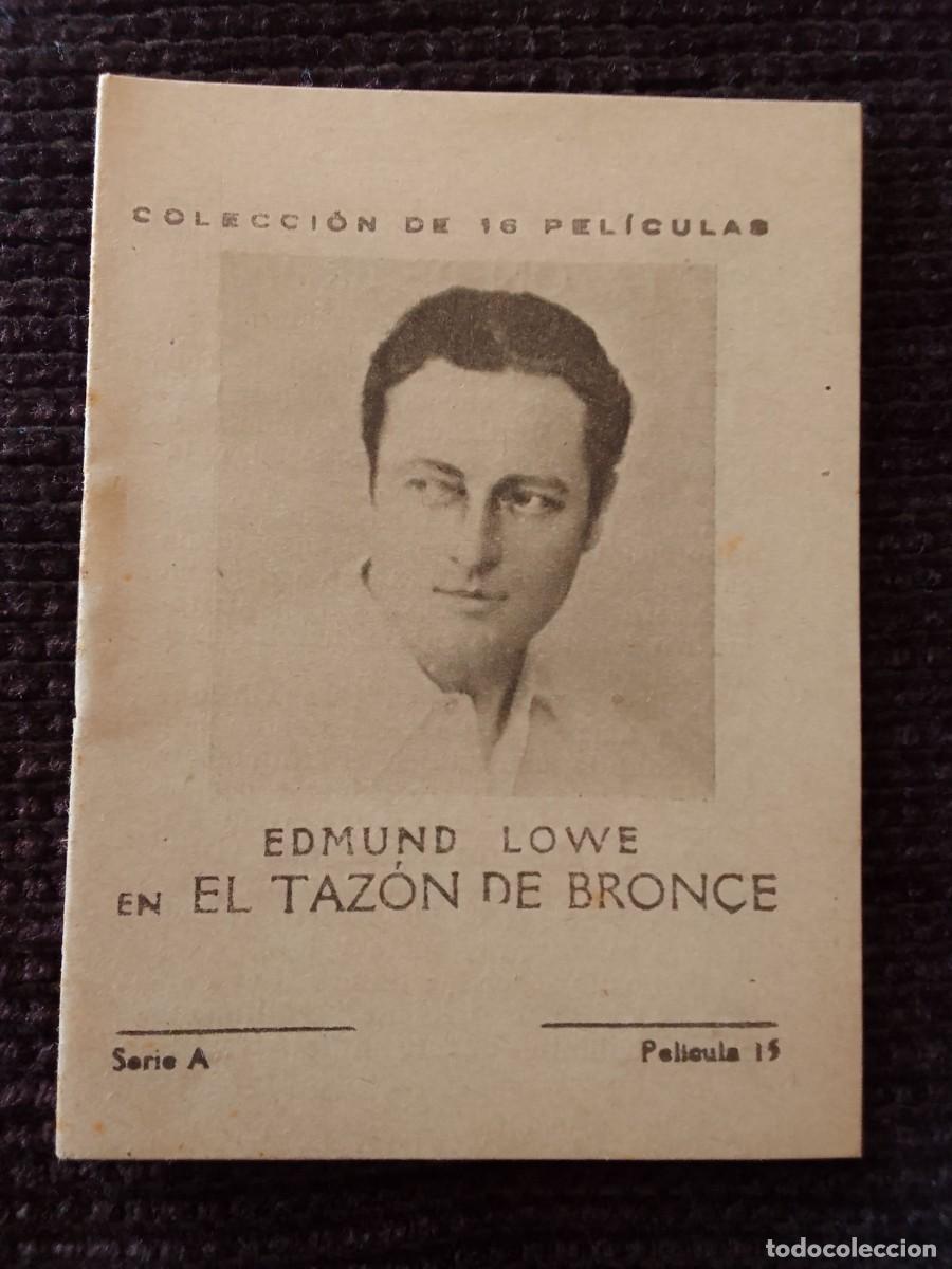 Cinema: LIBRITO. EL TAZON DE BRONCE. SERIE A. PELICULA 15. DEPURATIVO WOKEYER. J.FERRE PIE.