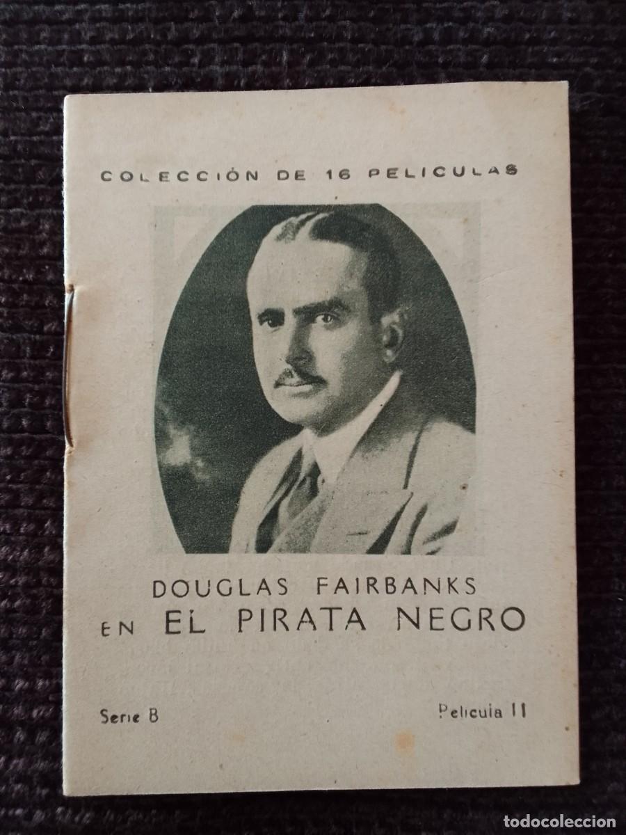 Cinema: LIBRITO. EL PIRATA NEGRO. SERIE B. PELICULA 11. DEPURATIVO WOKEYER. J.FERRE PIE.