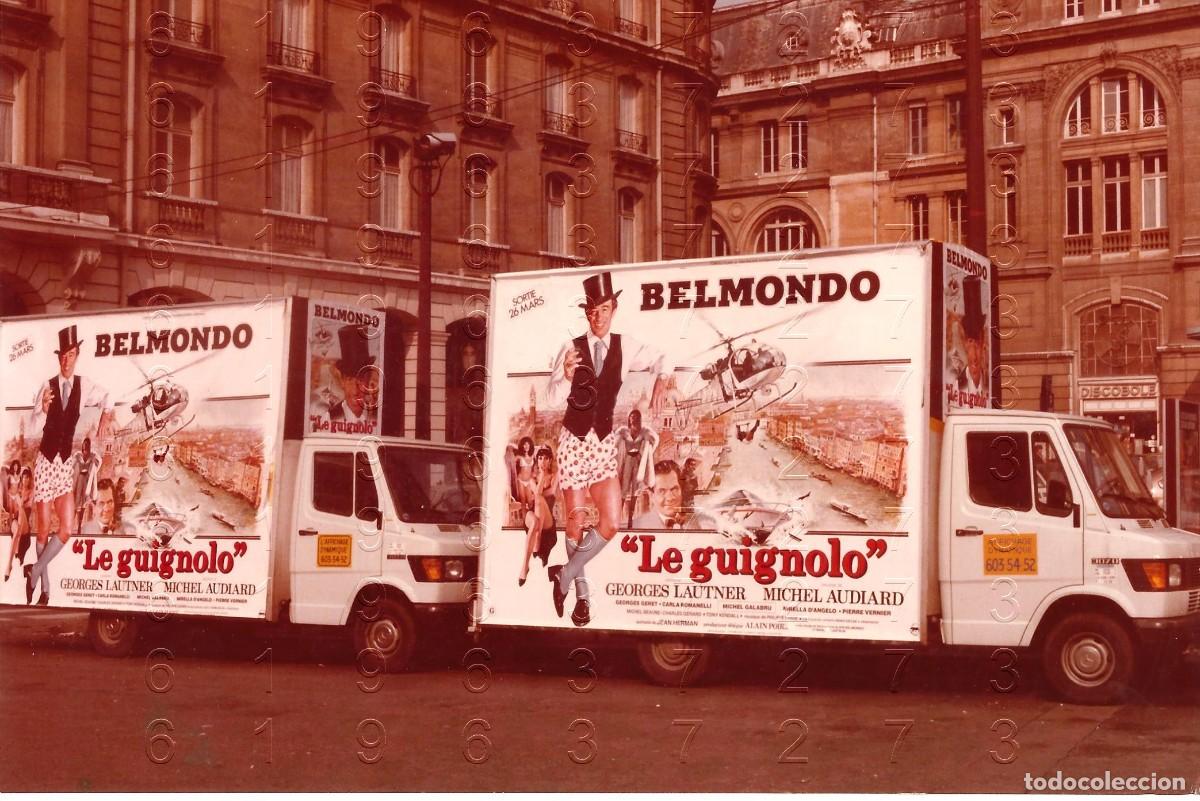 Cinema: LEONOR FINI PROMOCION PELICULA JEAN PAUL BELMONDO PARIS FOTOGRAFIA UNICA 18X12 B20