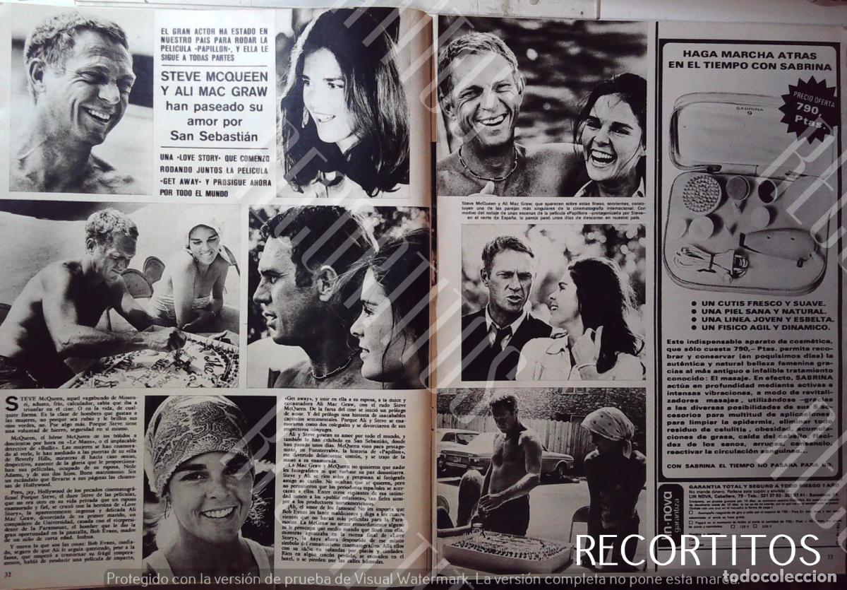 Cinema: STEVE MCQUEEN ALI MCGRAW
