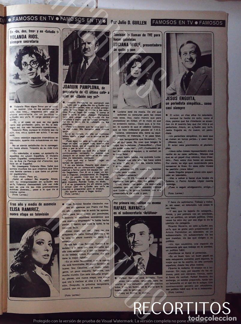 Cinema: YOLANDA RIOS UN DOS TRES 1 2 3 JOAQUIN PAMPLONA LUCIANA WOLF JESUS ENGUITA RAFAFEL NAVARRO ELISA RAM