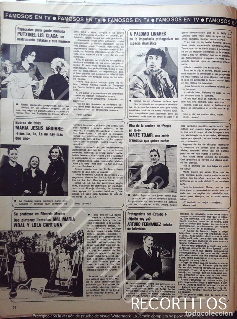 Cinema: ARTURO FERNANDEZ LOLA CARDONA ANA MARIA VIDAL MAITE TOJAR MARIA JESUS AGUIRRE PUTXINEL LIS CLACA VE