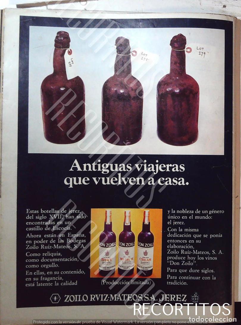 Cinema: DON ZOILO RUIZ MATEOS JEREZ RUMASA ANUNCIO PUBLICIDAD