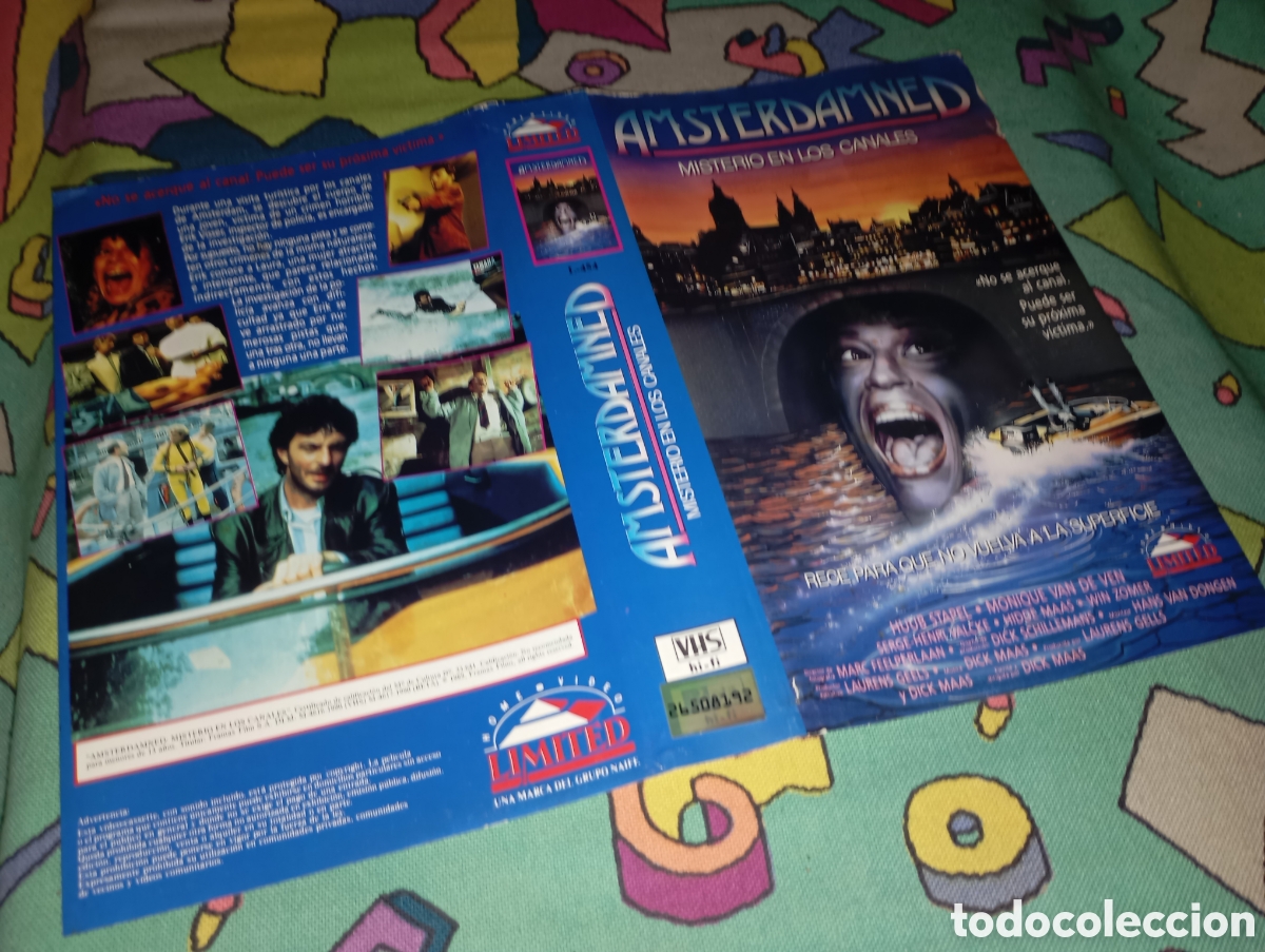 Cinema: Car&aacute;tula vhs- amsterdammed