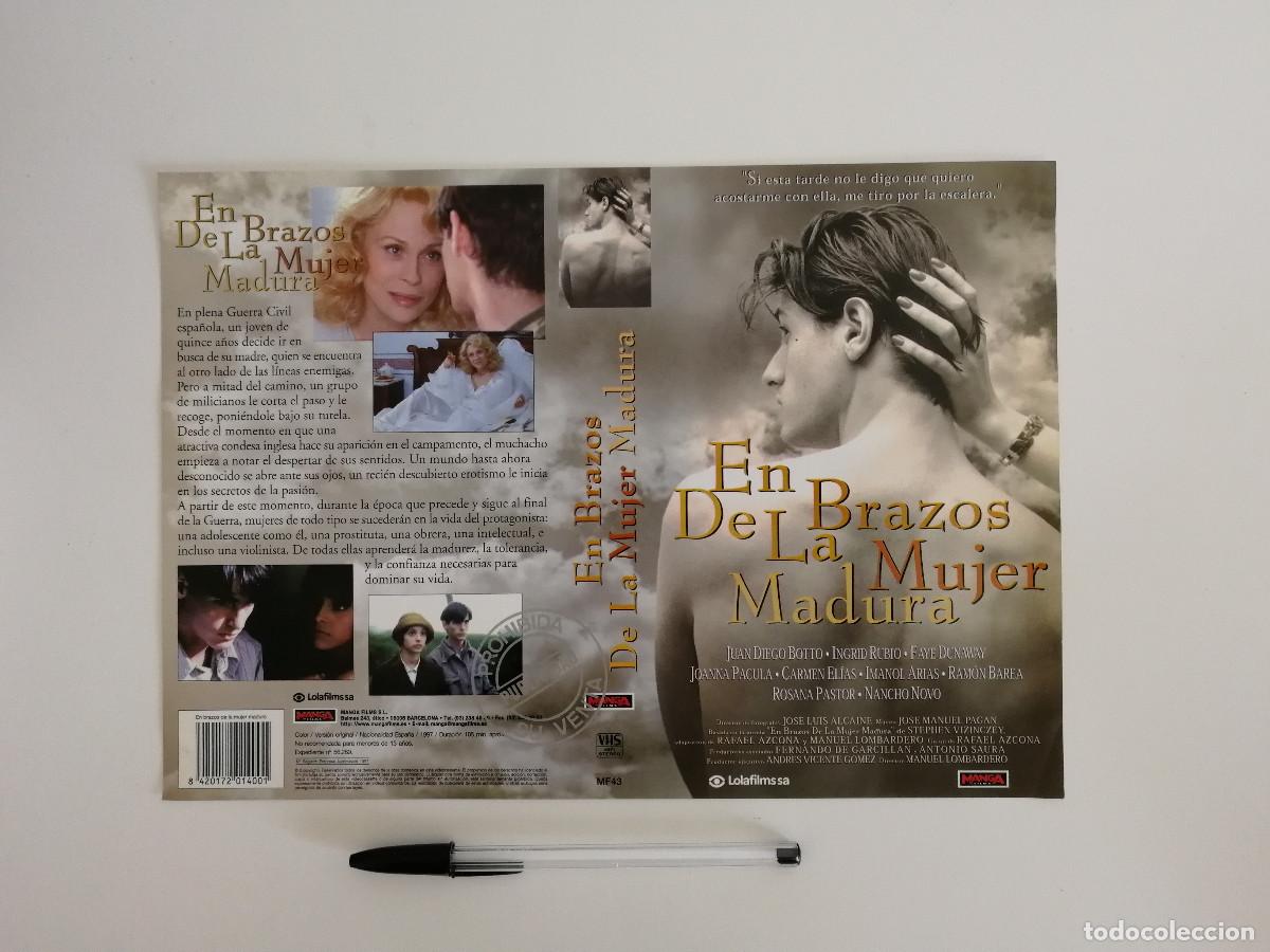 Cin&eacute;ma: CARATULA ORIGINAL -A4- EN BRAZOS DE LA MUJER MADURA - FAYE DUNAWAY