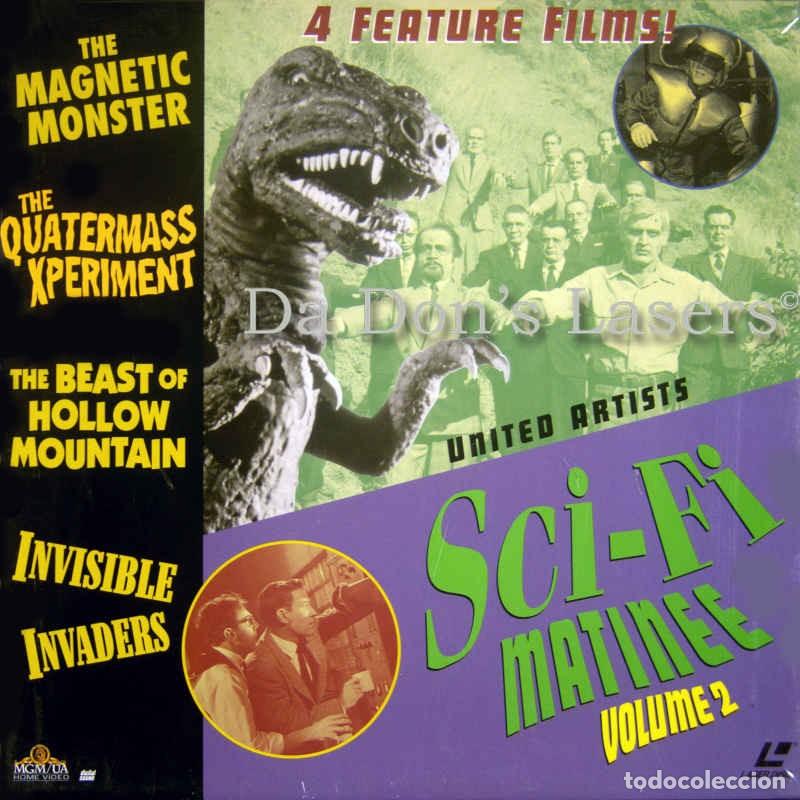 Cin&eacute;ma: 4 FILMS-Matin&eacute; de ciencia ficci&oacute;n de United Artists, volumen 2, LaserDisc