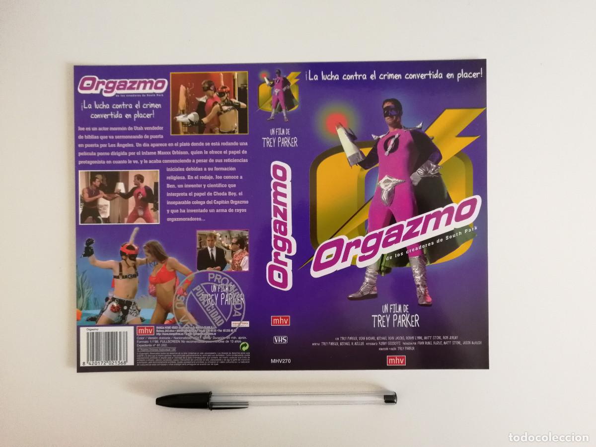 Cin&eacute;ma: CARATULA ORIGINAL -A4- ORGAZMO - SUPERHEROE - COMEDIA - TREY PARKER