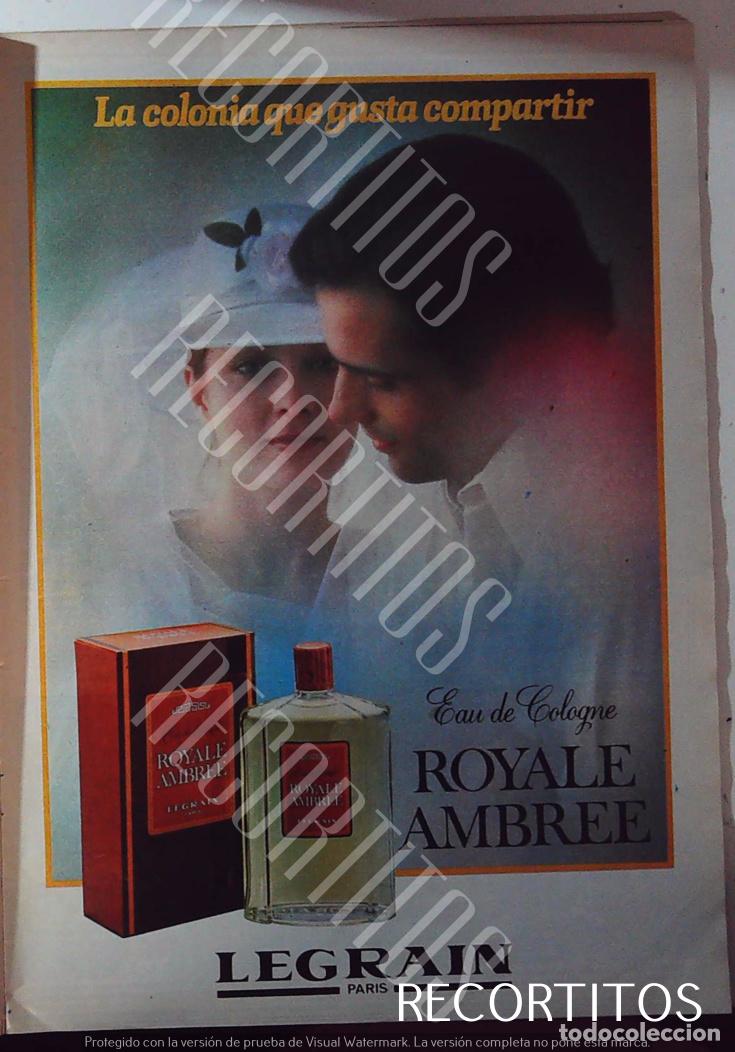 Kino: royale ambree LEGRAIN ANUNCIO publicidad