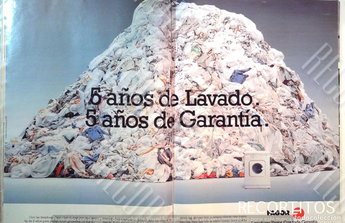 Cine: fagor LAVADORA anuncio publicidad
