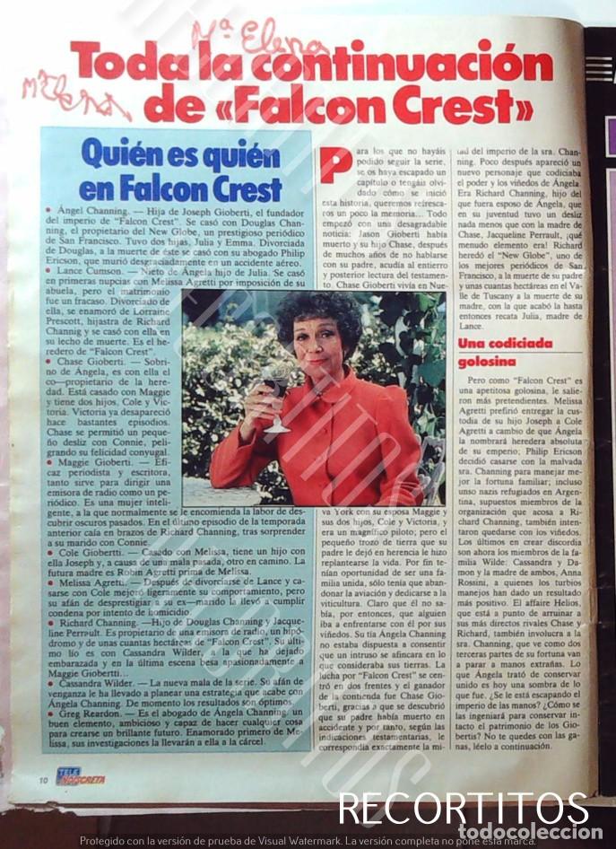 Kino: falcon crest jane wyman lorenzo lamas angela chaning