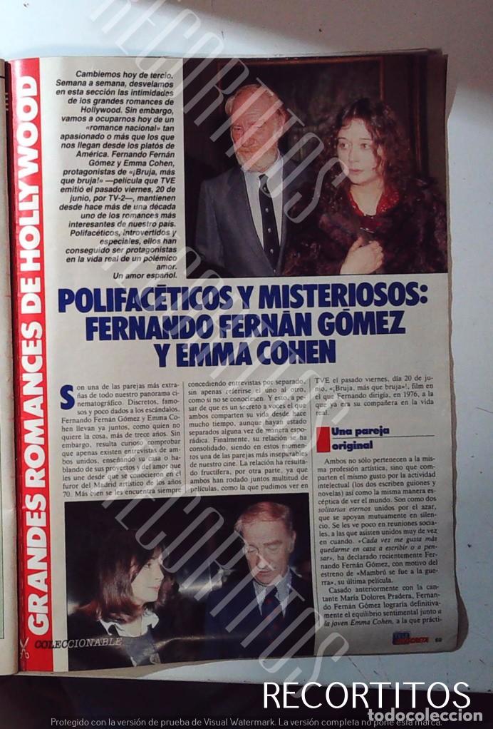 Cinema: FFG FERNANDO FERNAN GOMEZ EMMA COHEN