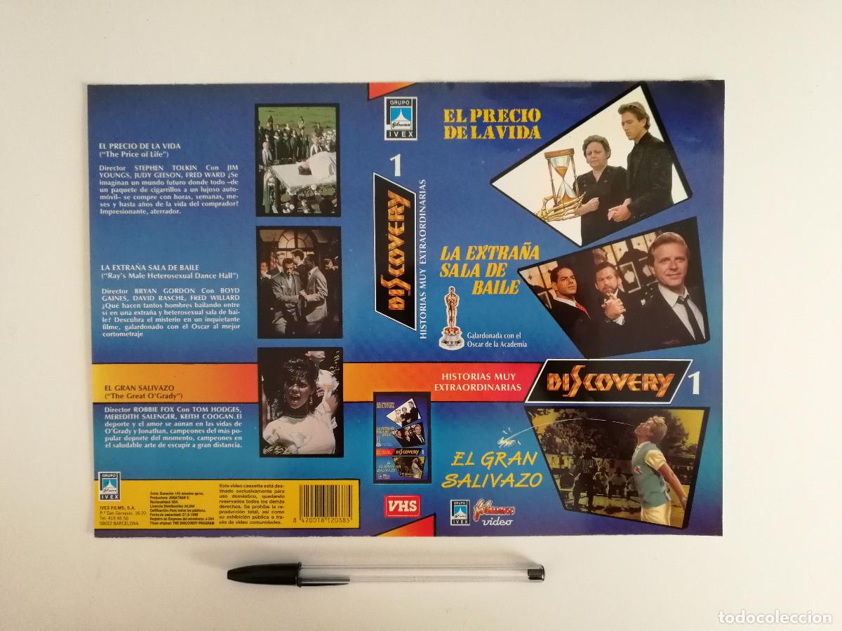 Cinema: CARATULA ORIGINAL -A4- HISTORIAS MUY EXTRAORDINARIAS - CIENCIA FICCION - JUDY GEESON - DISCOVERY 1