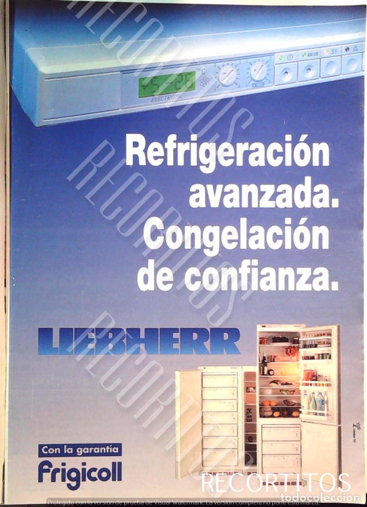 Cin&eacute;ma: liebherr anuncio publicidad frugorifico