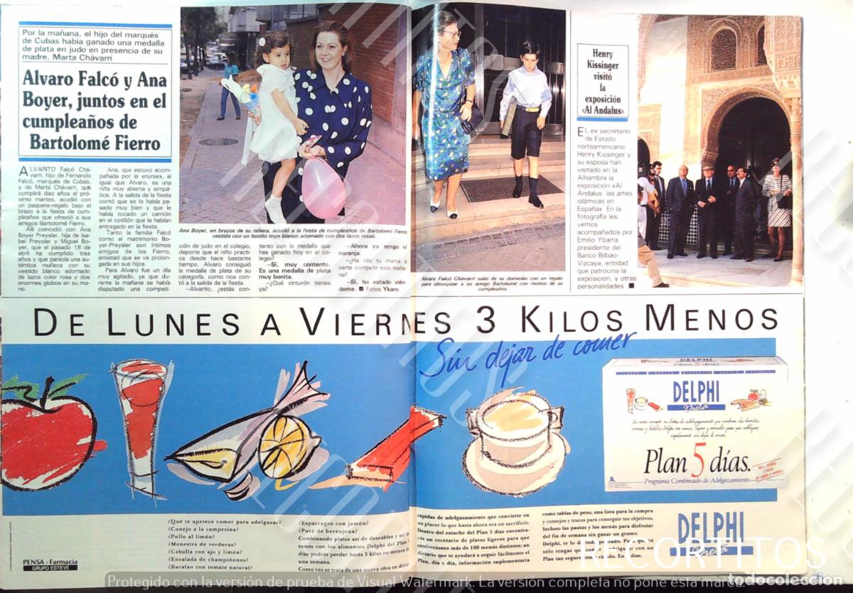 Cinema: DELPHY ALVARO FALCO ANA BOYER BARTOLOME FIERRO HENRY KISSINGER AL ANDALUS