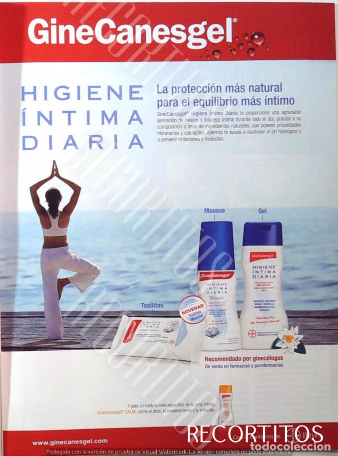 Cinema: GINECANESGEL ANUNCIO PUBLICIDAD