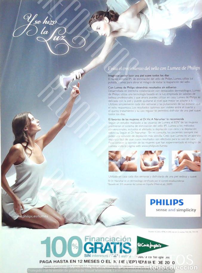 Kino: PHILIPS LUMEA ANUNCIO PUBLICIDAD