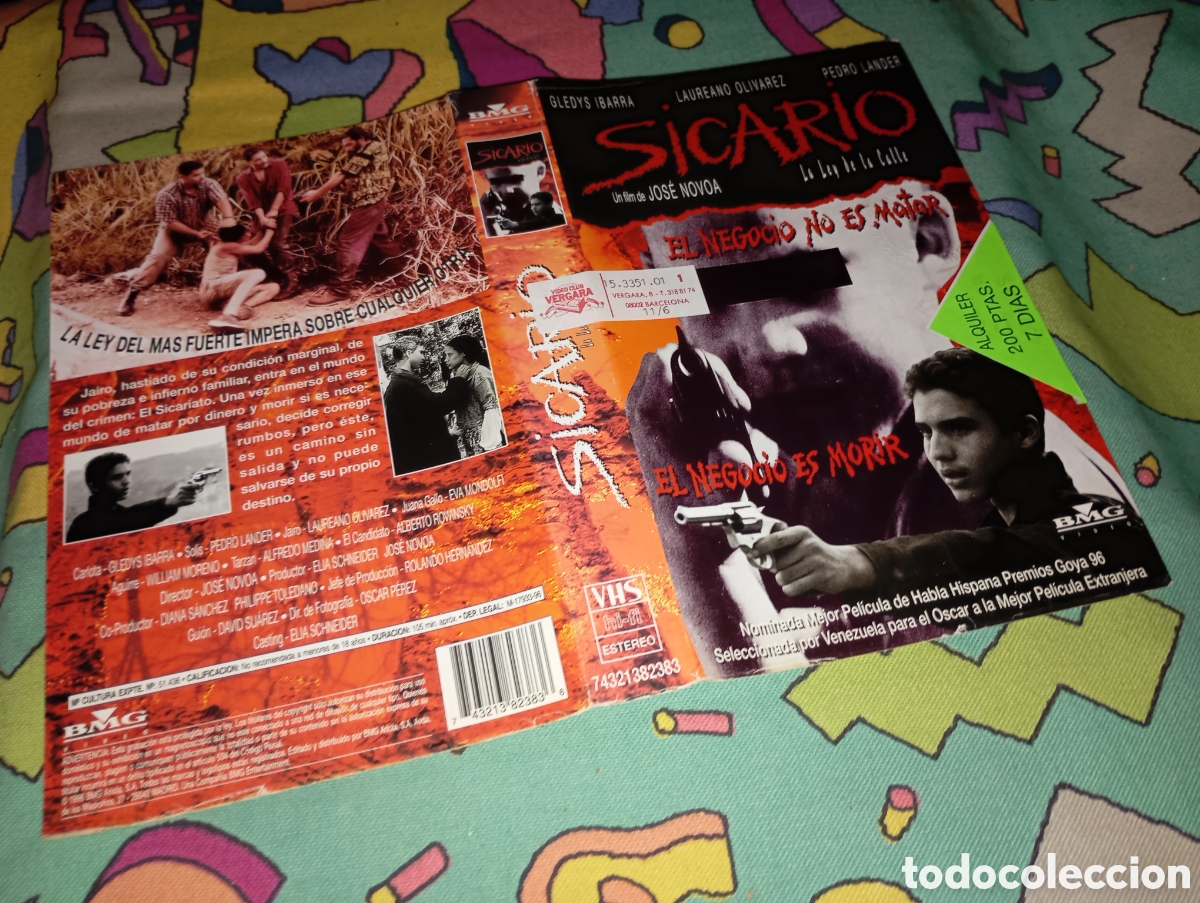 Kino: Car&aacute;tula vhs- sicario