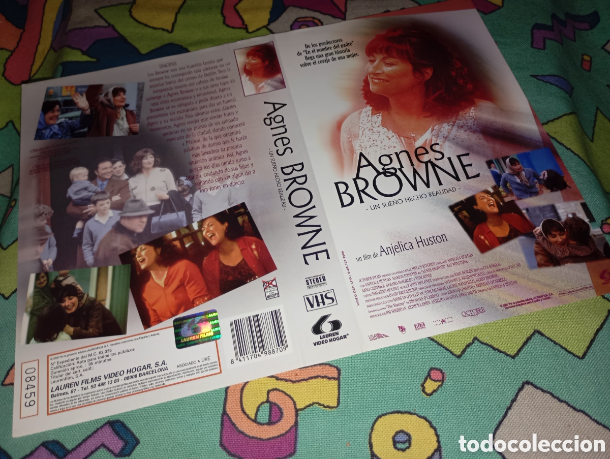 Kino: Car&aacute;tula vhs- agnes browne